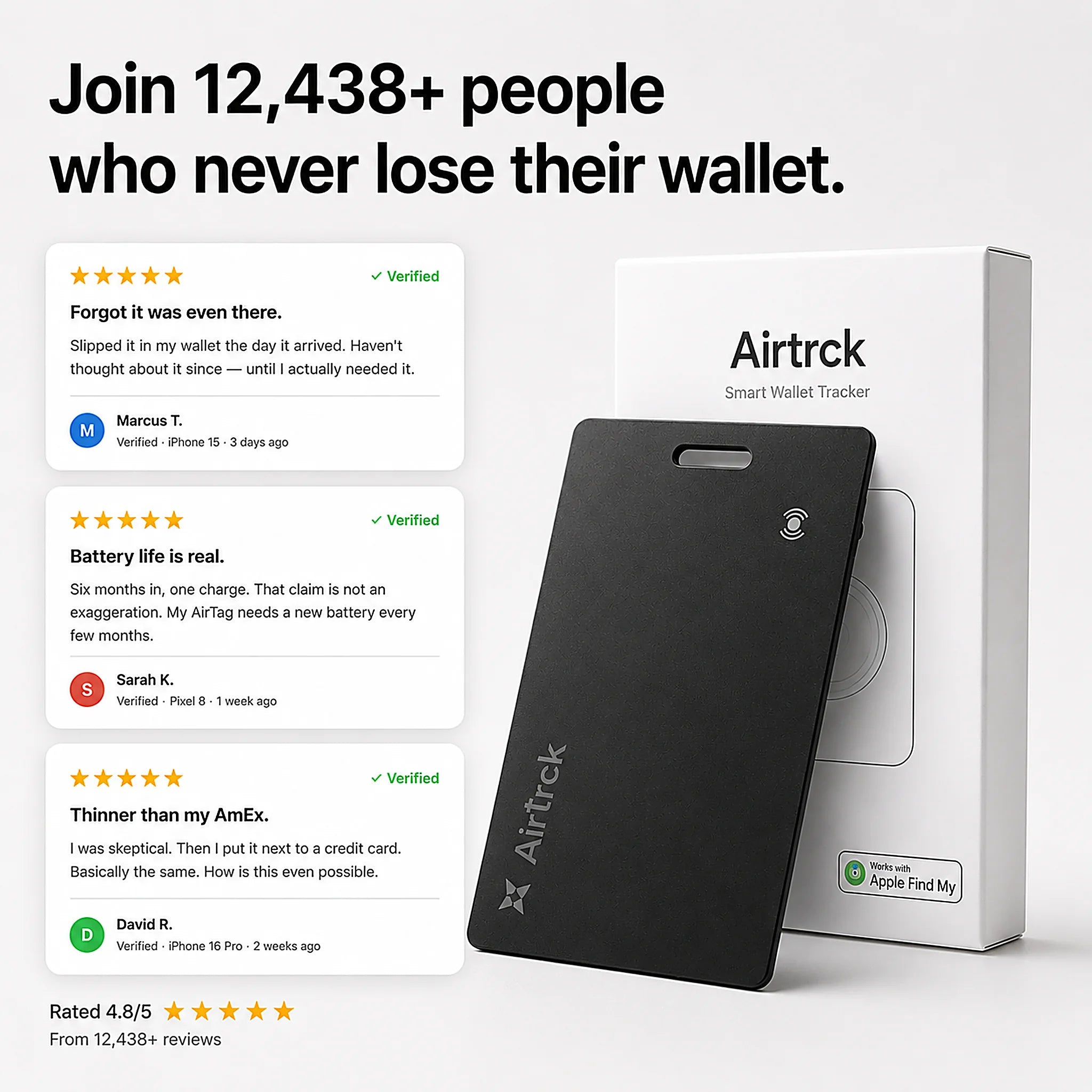 AirTrck Wallet Card